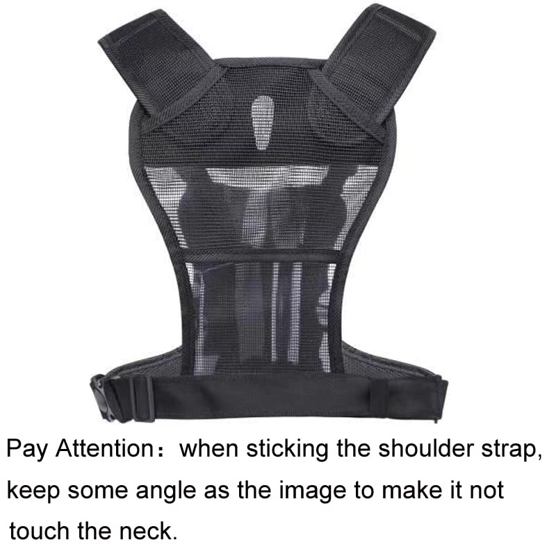 Nicama Dual Shoulder Camera Harness for 2 Cameras  Carrier Chest Vest with Side Holster for Canon 6D 600D 5D2 5D3 Nikon D800 Sony A7S A7R Panasonic Olympus DSLR Cameras HiKing Climbing Wedding Travel - Image 5